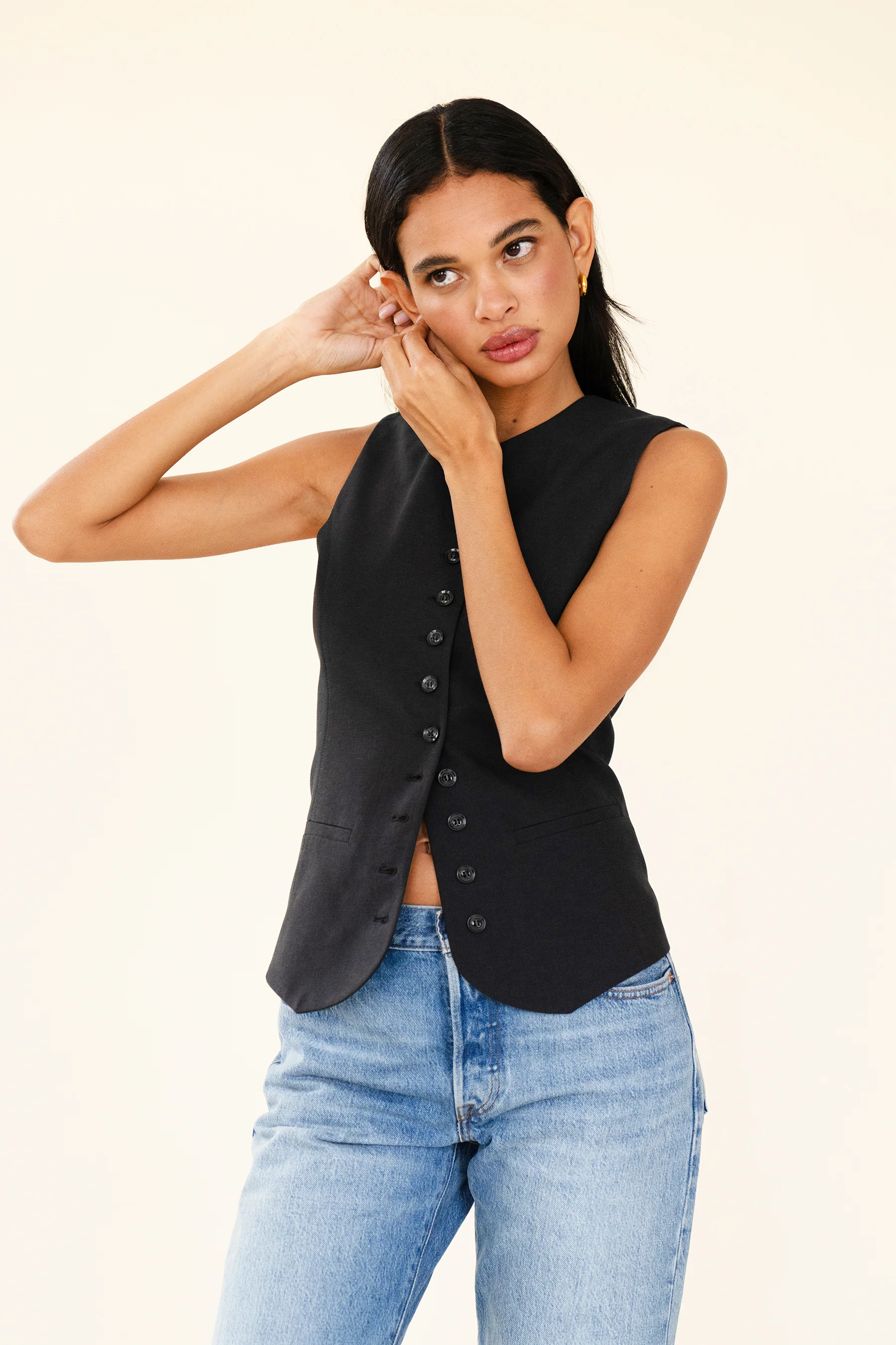 AUDREY WAISTCOAT - NOIR - Image 5