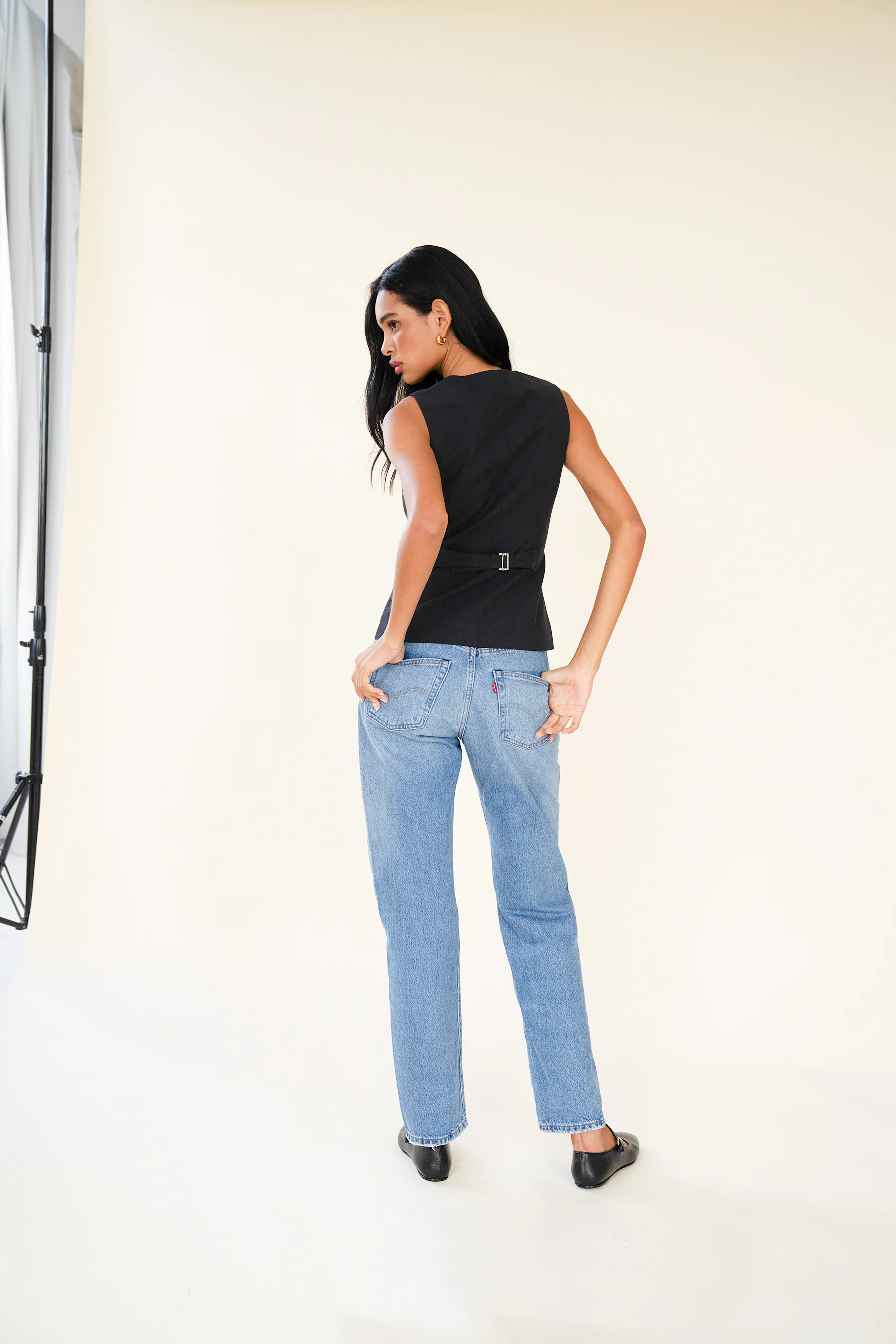 AUDREY WAISTCOAT - NOIR - Image 6