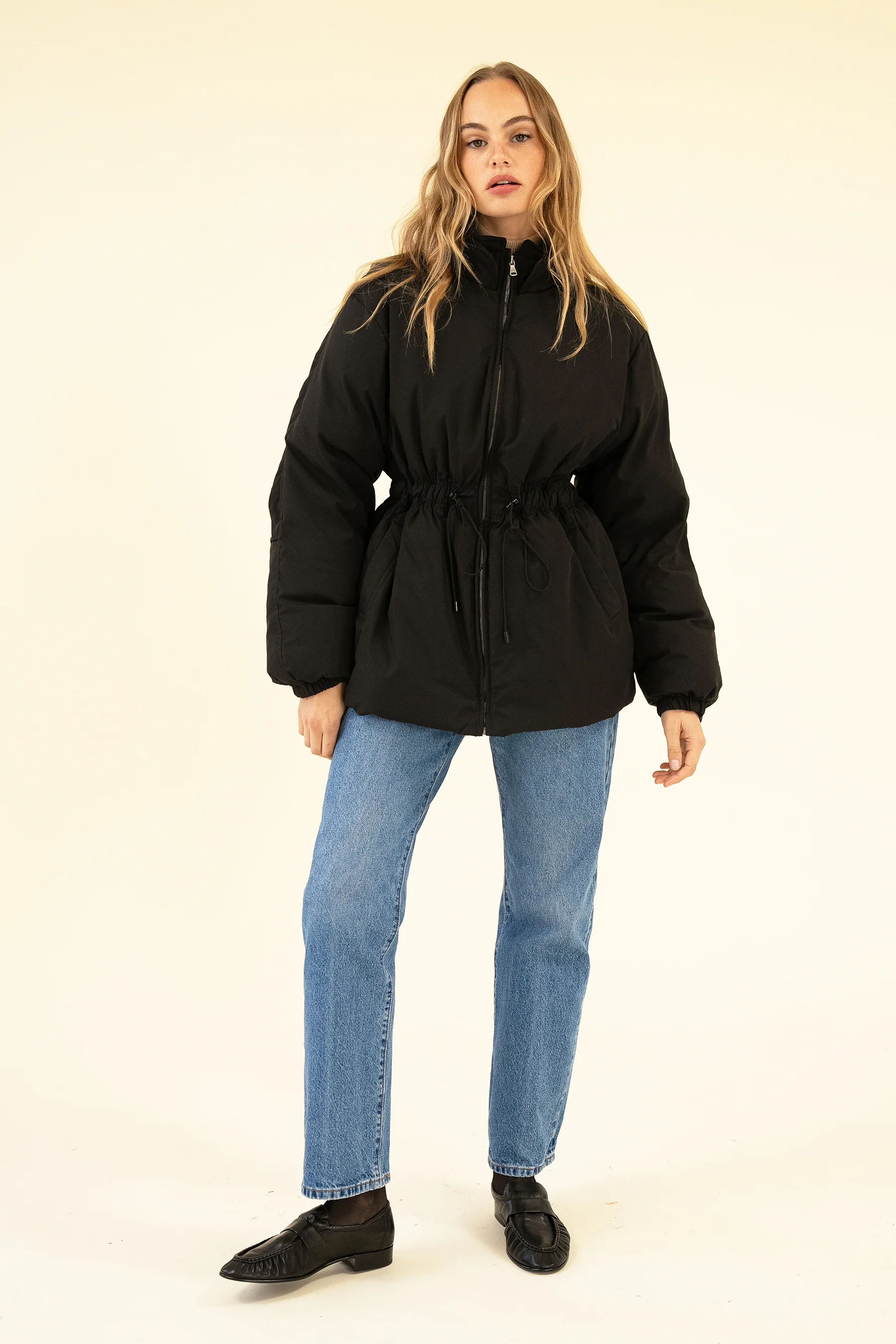 CADENCE PUFFER COAT - NOIR - Image 7
