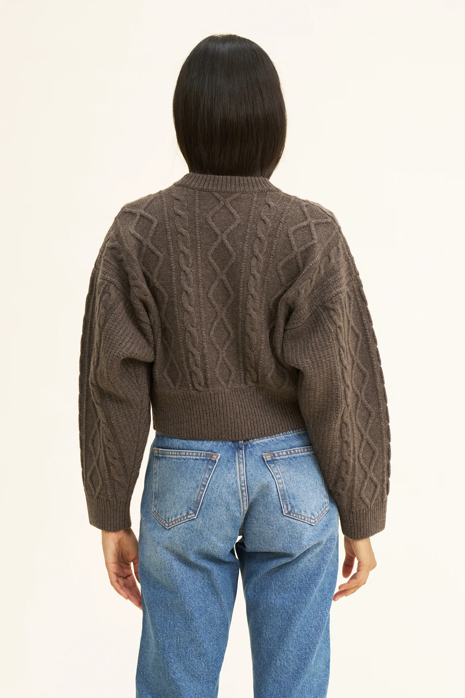 CLARA CARDIGAN - MOLE - Image 6