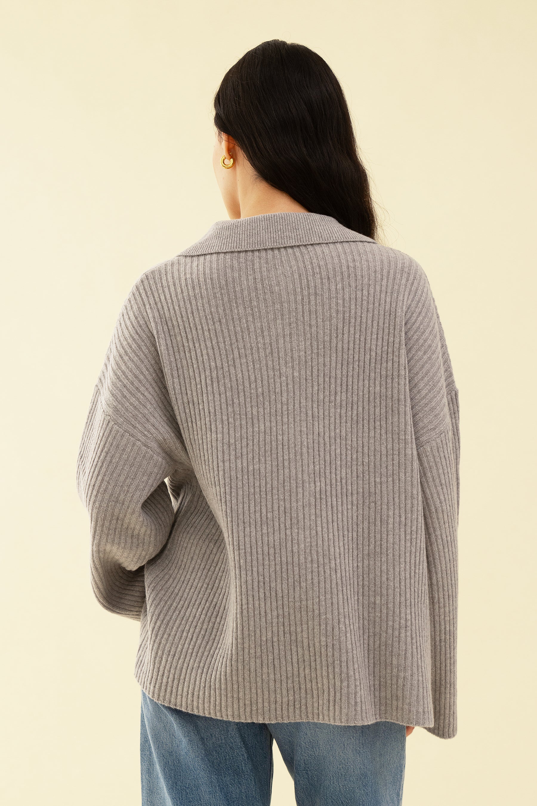 CLIO CARDIGAN - GREY - Image 6