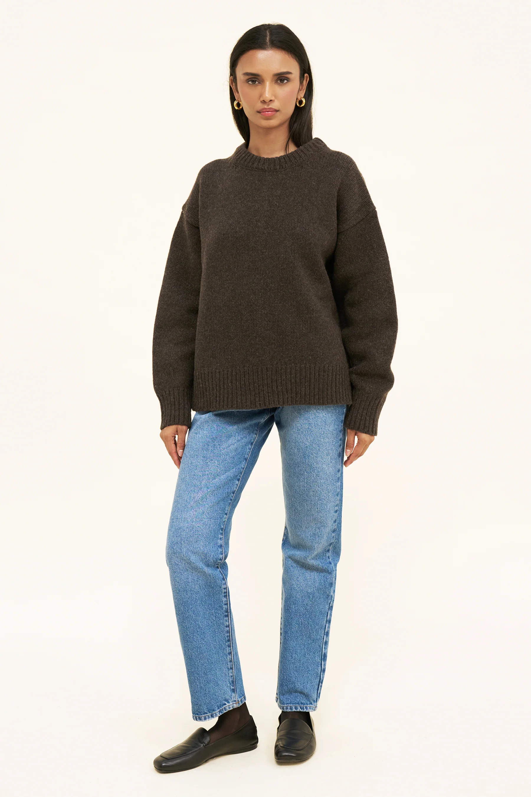 EVELYN KNIT - COFFEE - Image 3