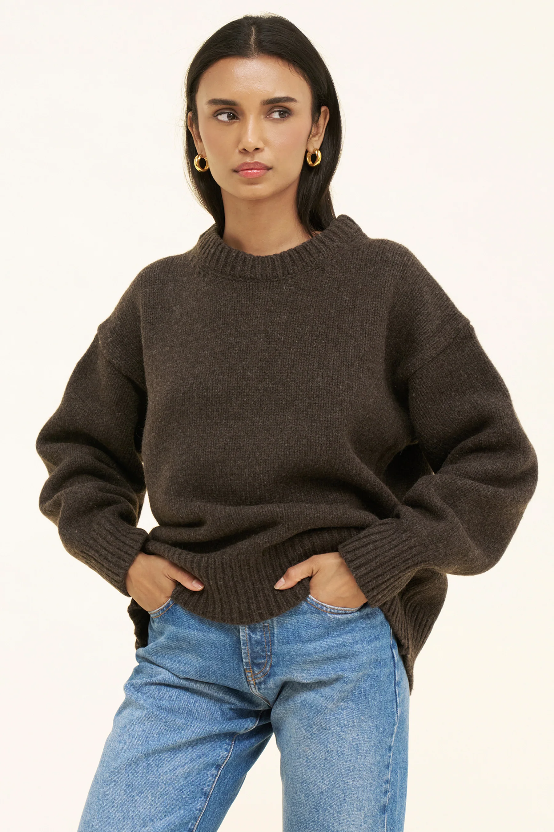 EVELYN KNIT - COFFEE - Image 4