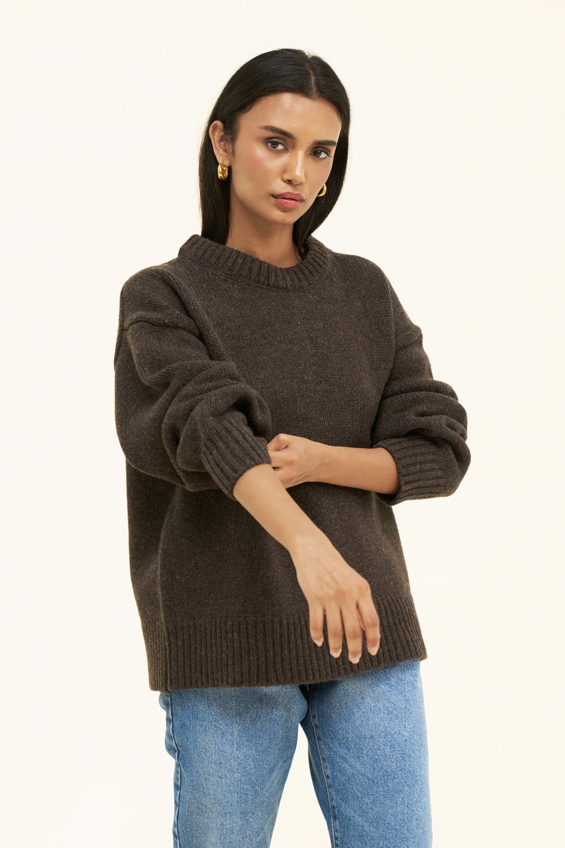 EVELYN KNIT - COFFEE - Image 5