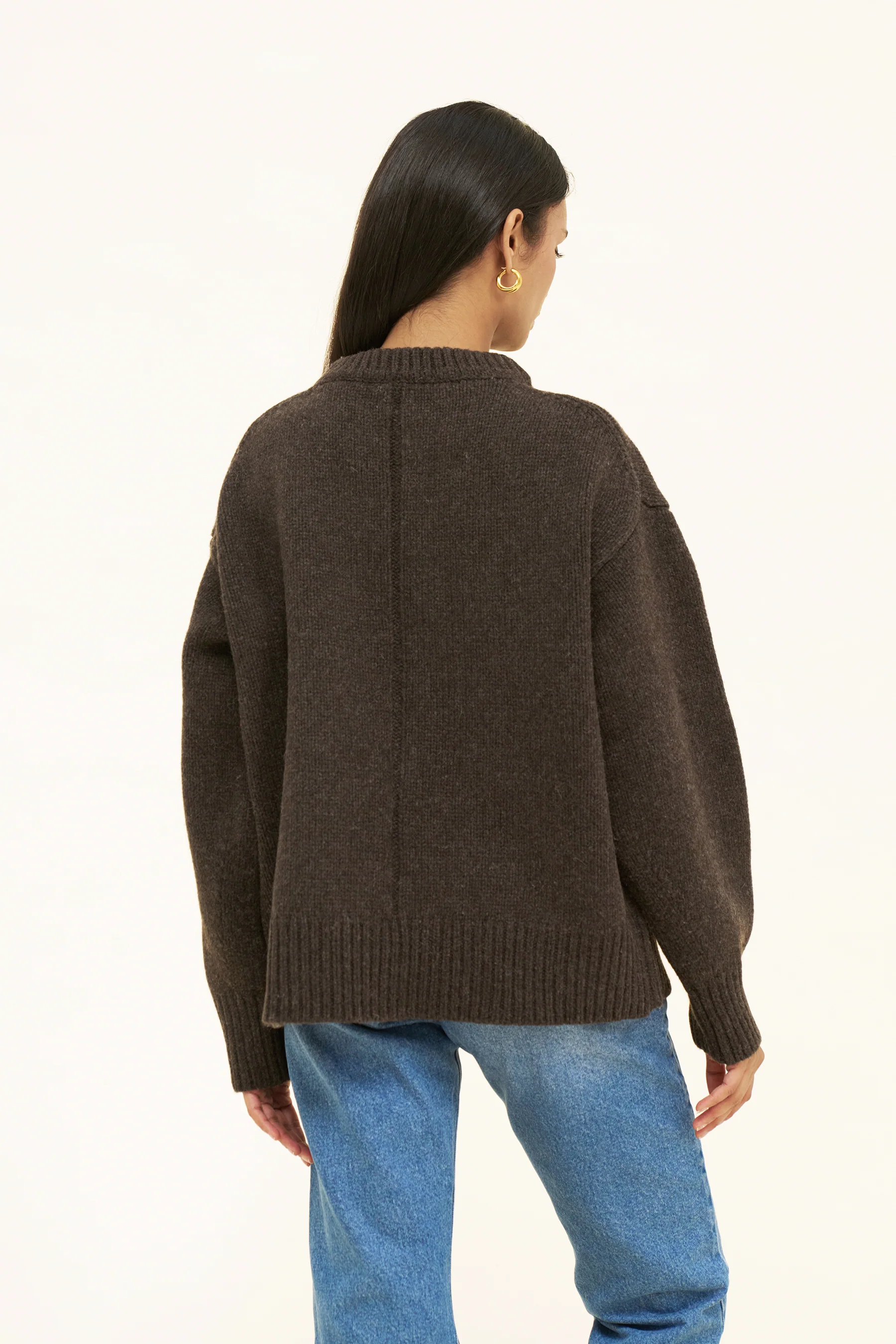 EVELYN KNIT - COFFEE - Image 6