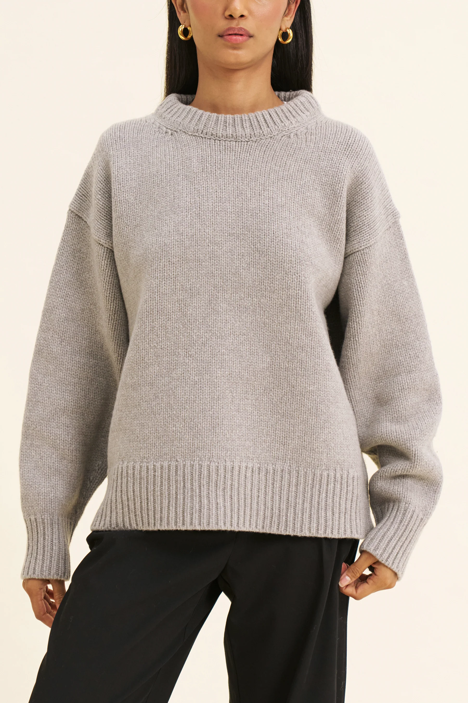 EVELYN KNIT - GREY - Image 4