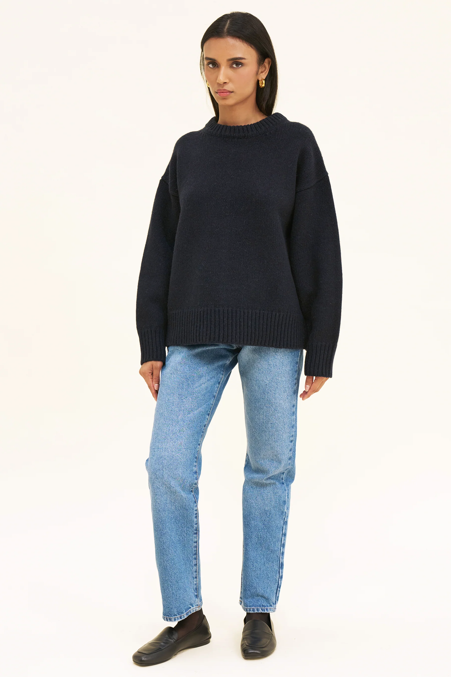 EVELYN KNIT - NAVY - Image 4