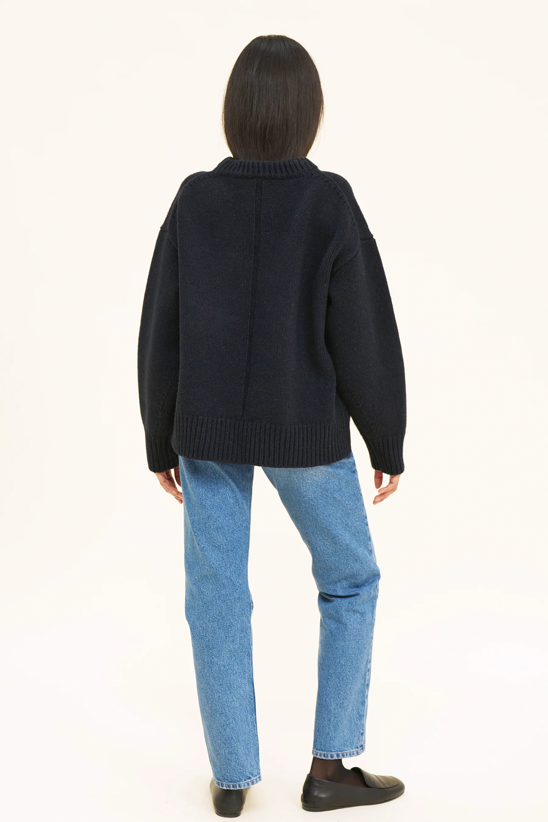 EVELYN KNIT - NAVY - Image 7