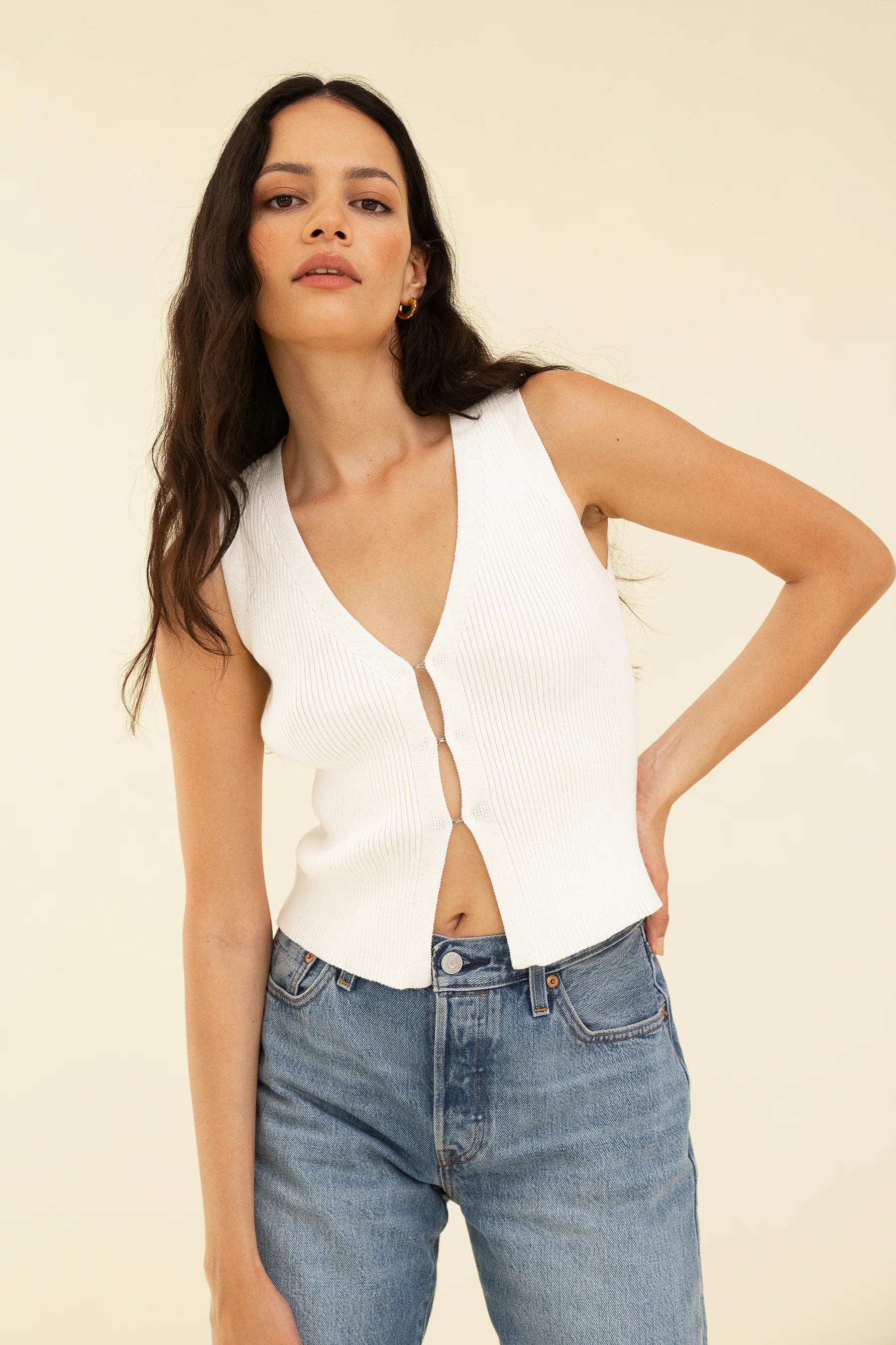 IDA KNIT - CREAM - Image 5