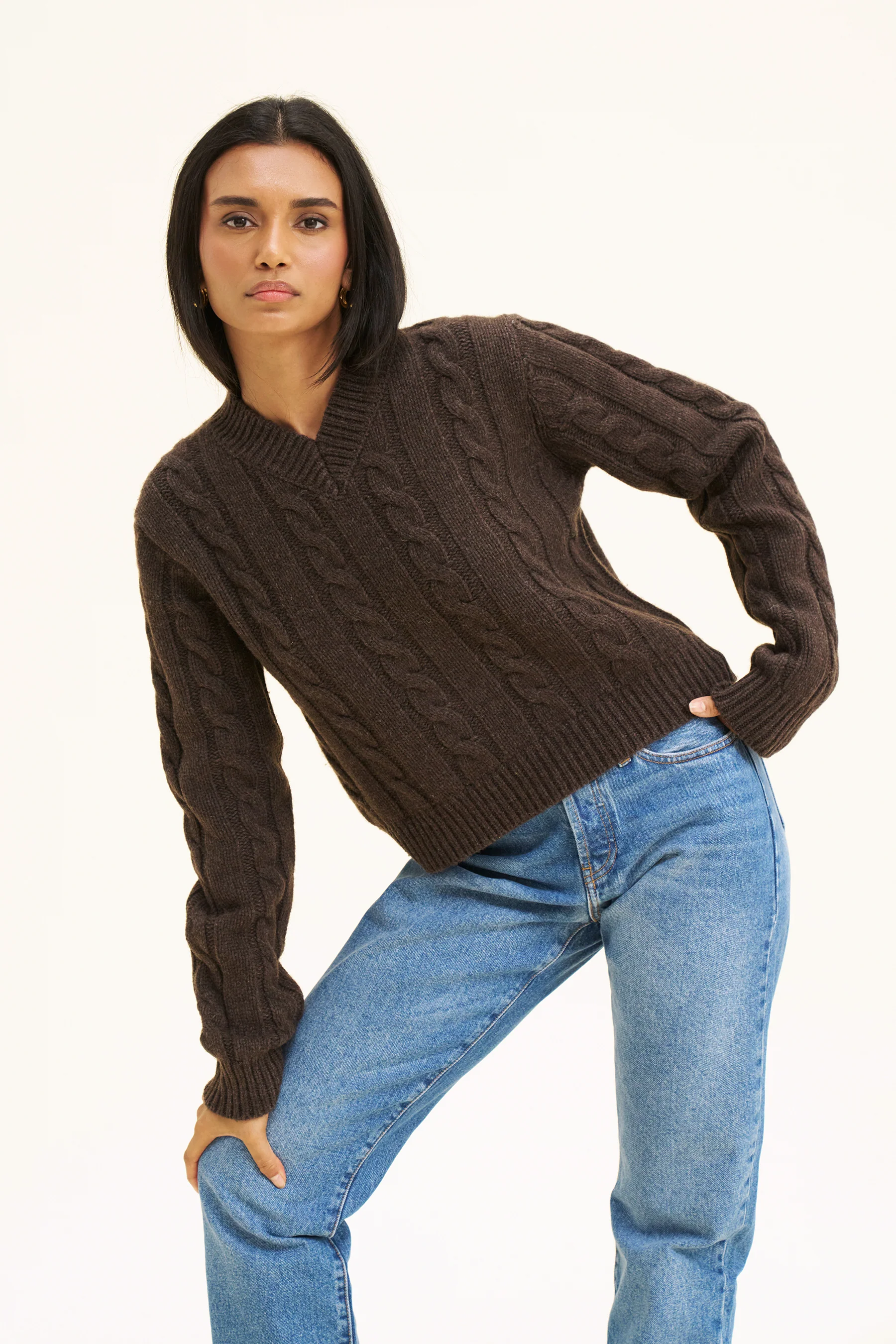 JOSIE KNIT - COFFEE - Image 4