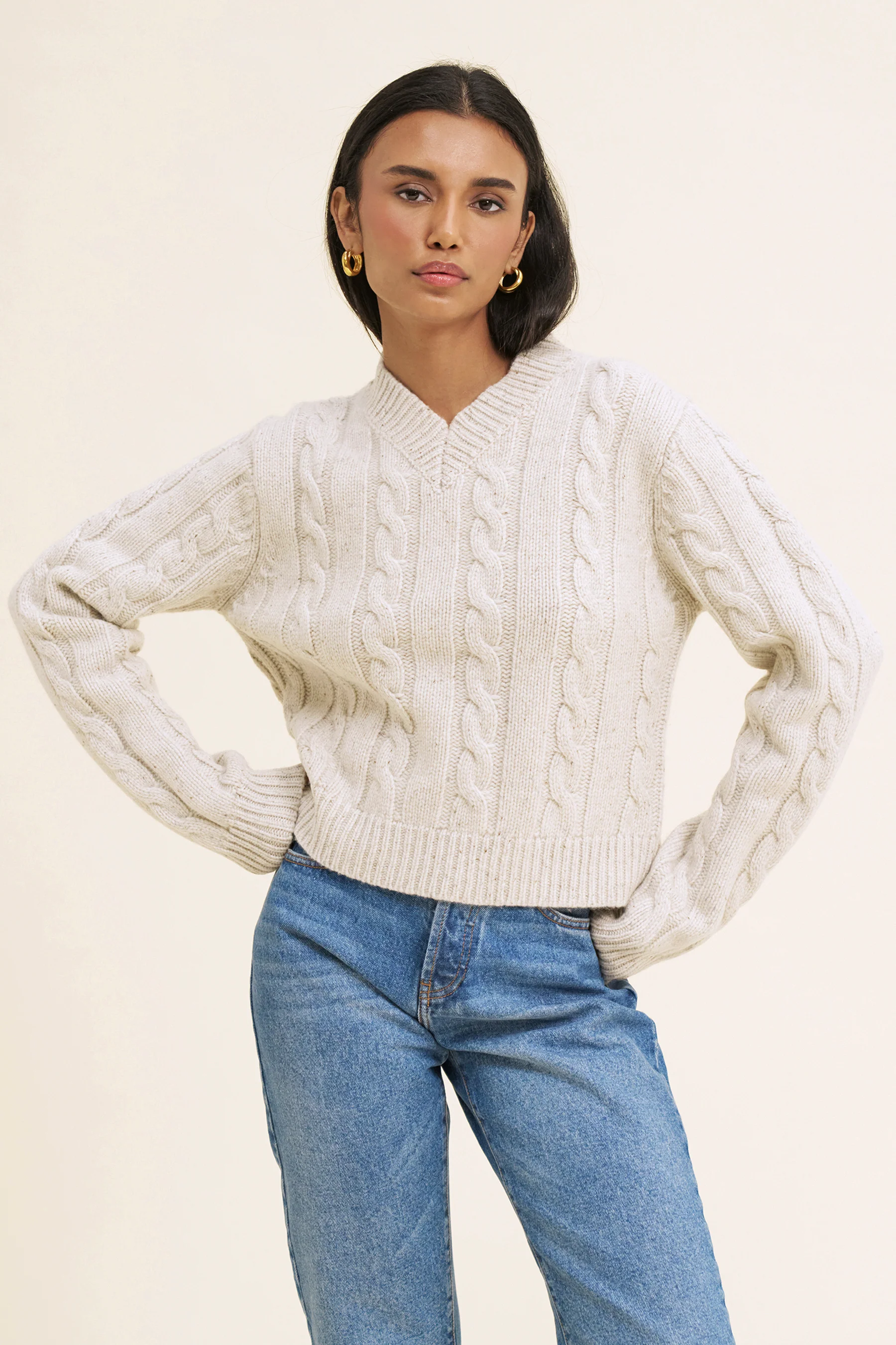 JOSIE KNIT - CREAM - Image 3