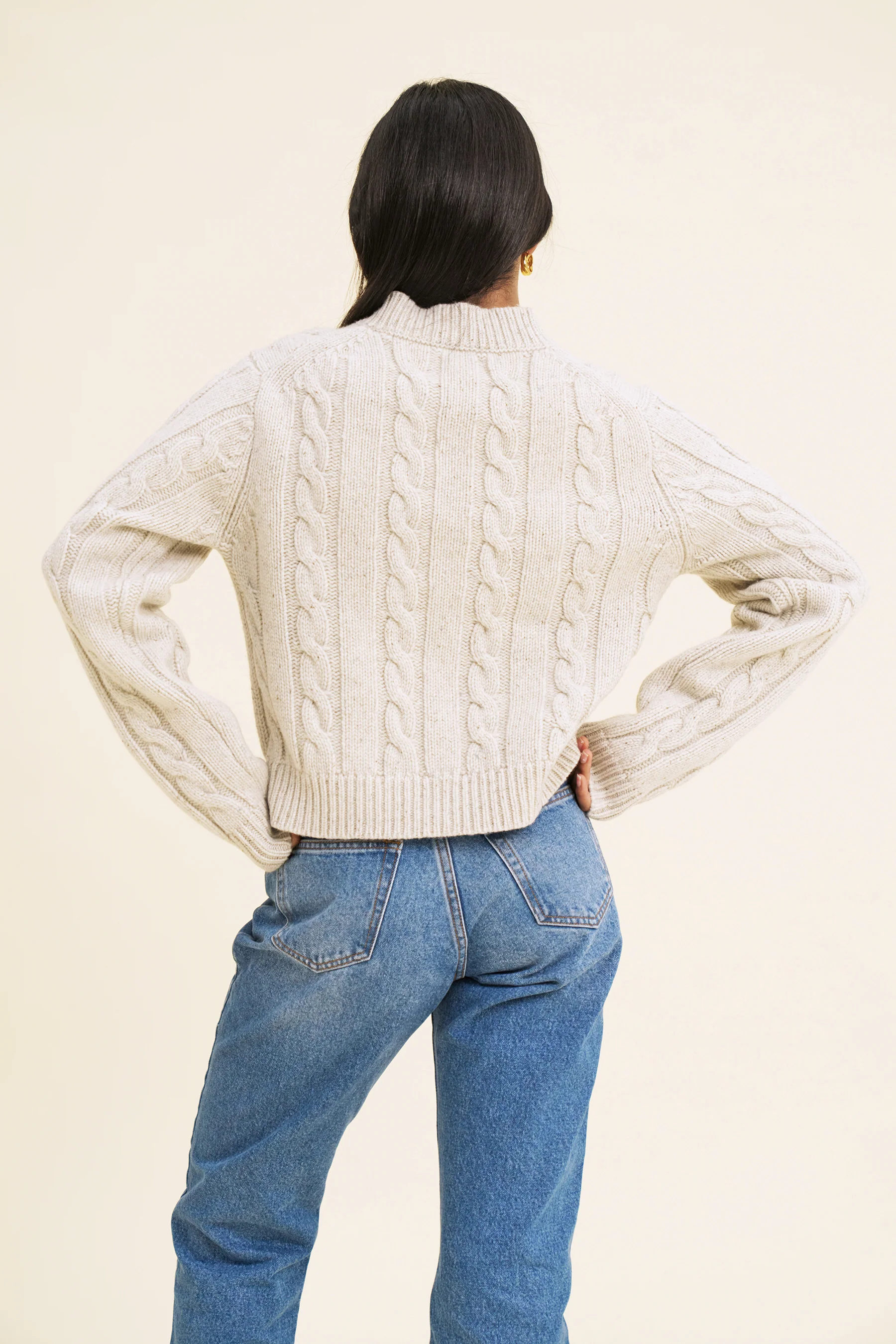 JOSIE KNIT - CREAM - Image 6