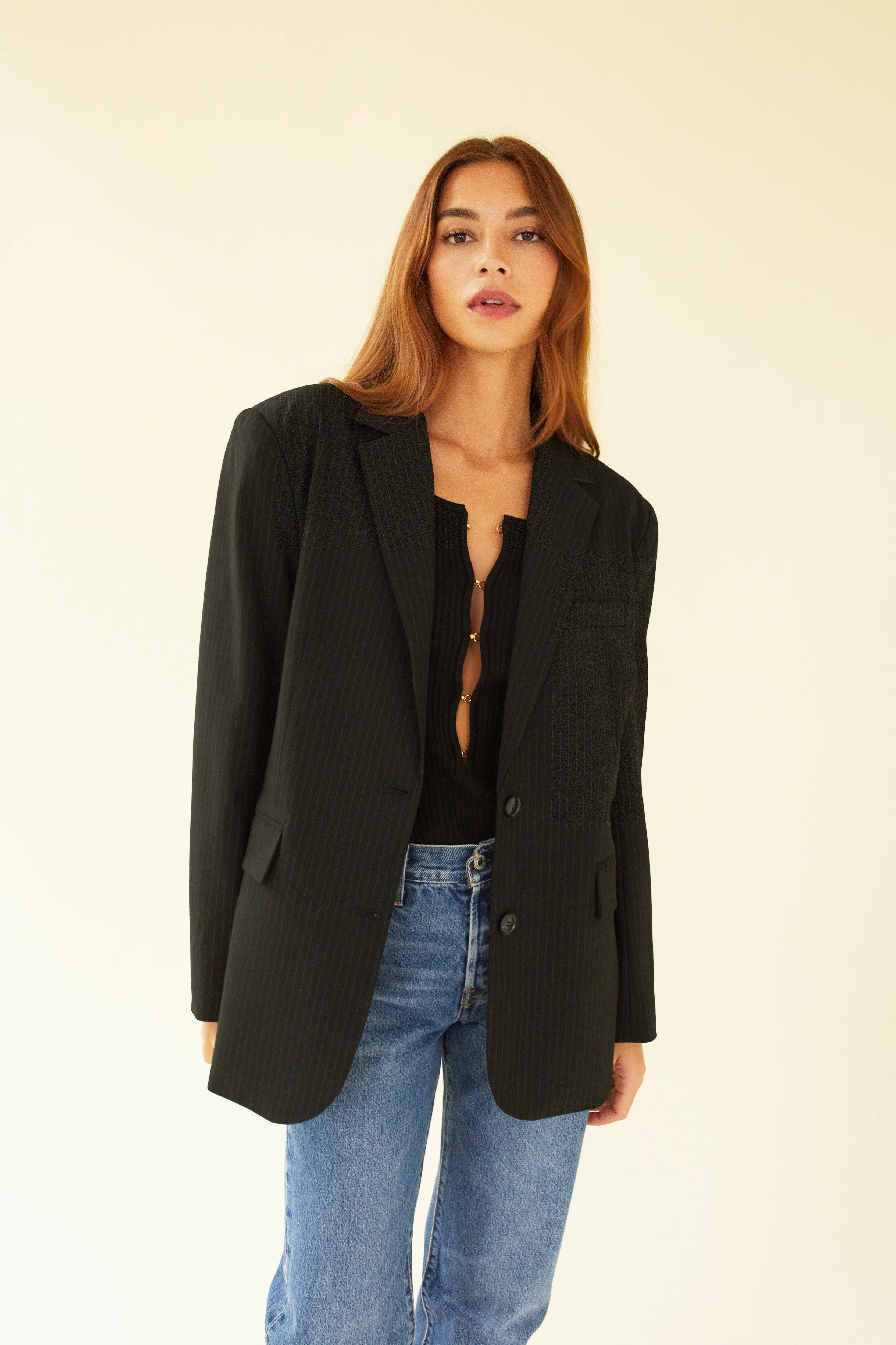 JULIA JACKET - PINSTRIPE - Image 4