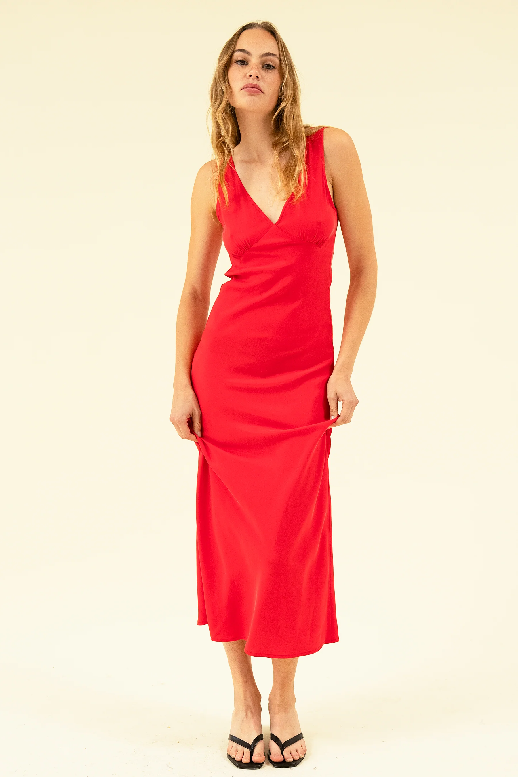 MATHILDA DRESS - ROUGE - Image 4