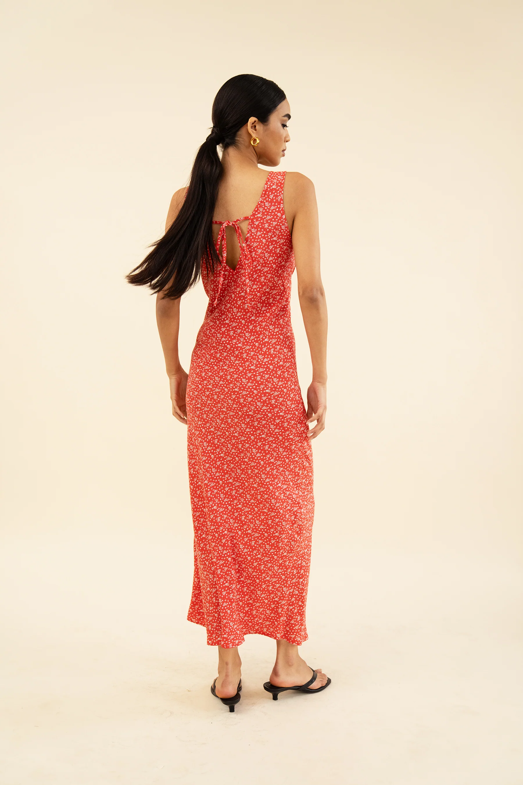 MATHILDA DRESS - ROUGE FLEUR - Image 5