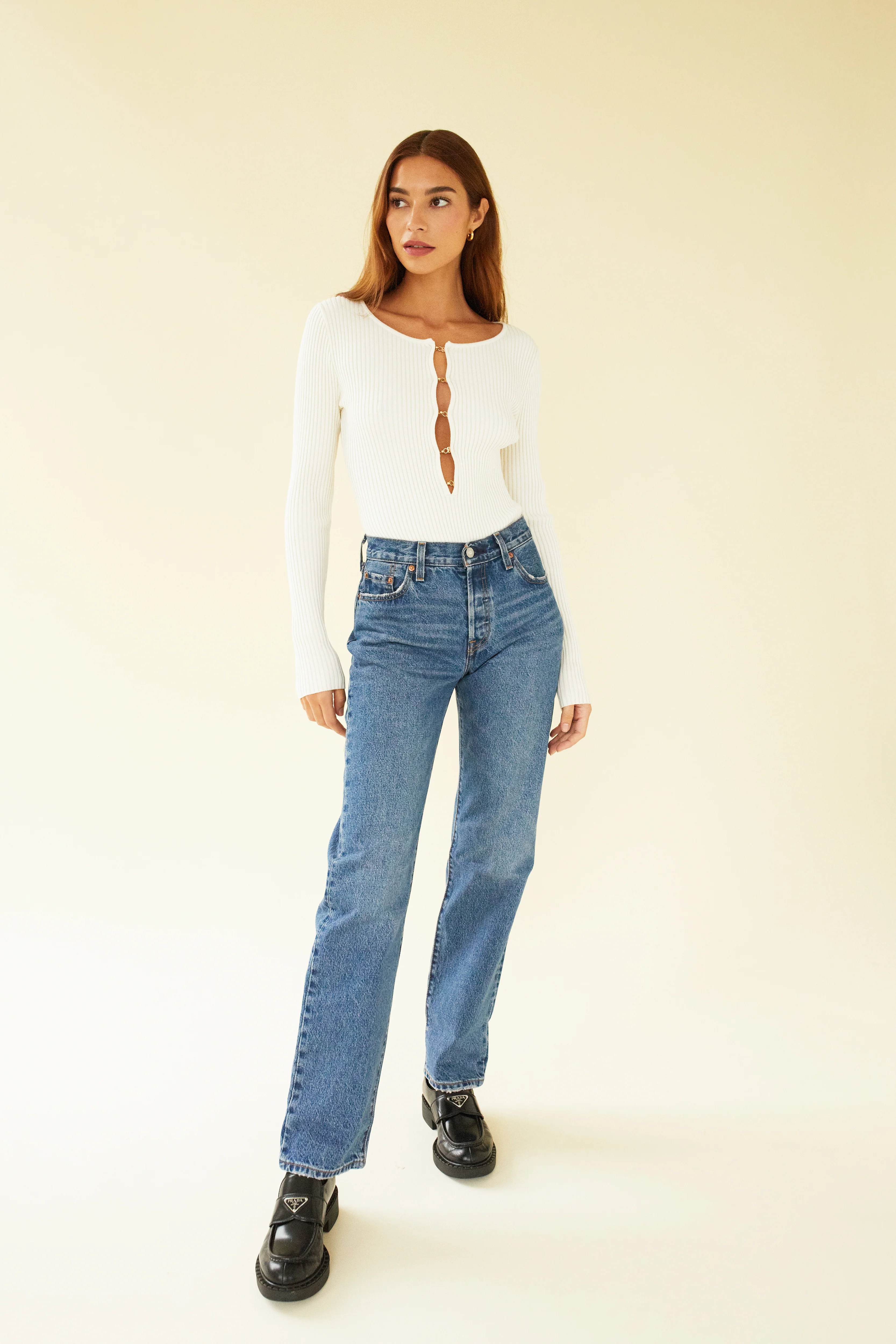 ULA BODYSUIT - CREAM - Image 5