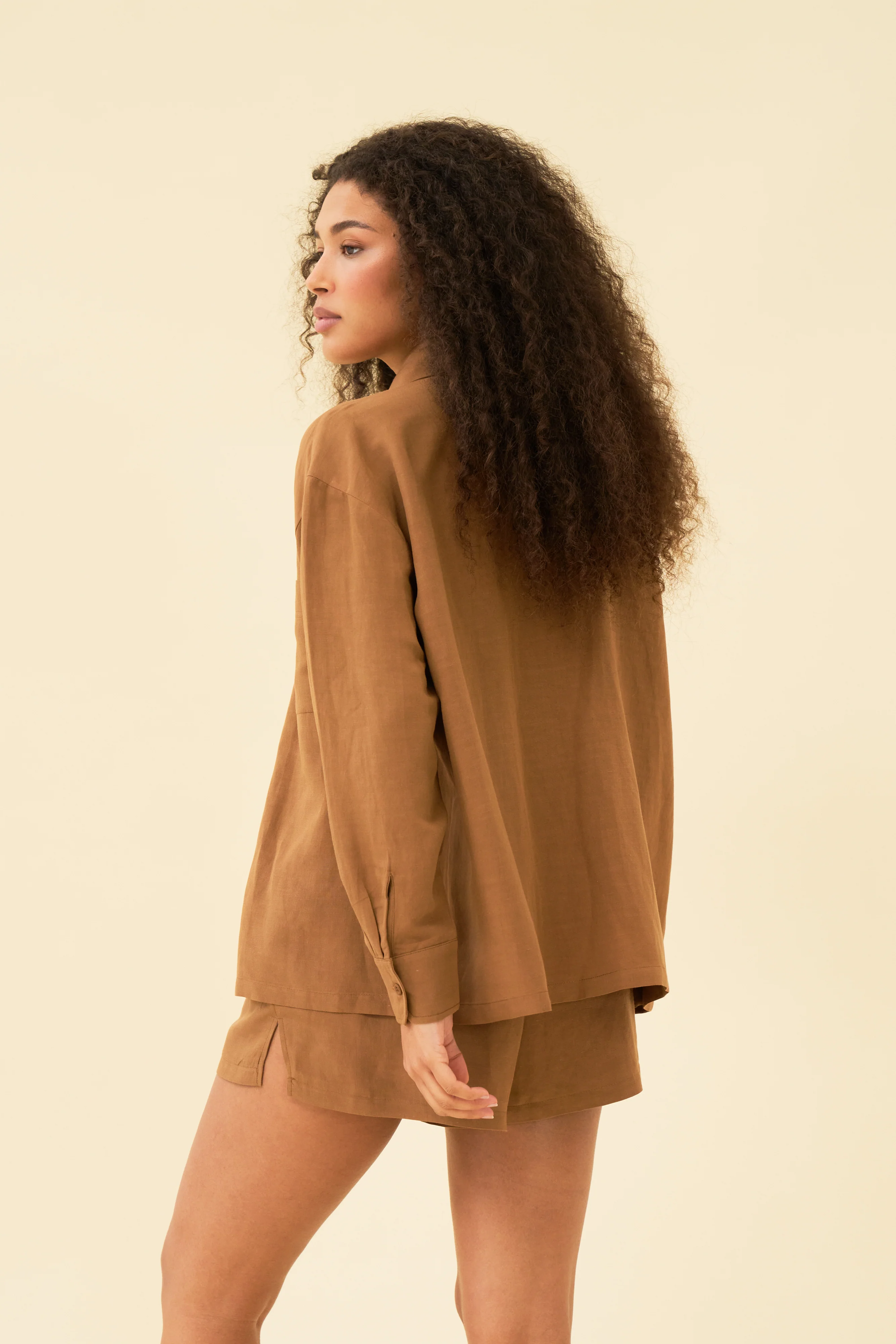 VERA SHIRT - BRUN - Image 6