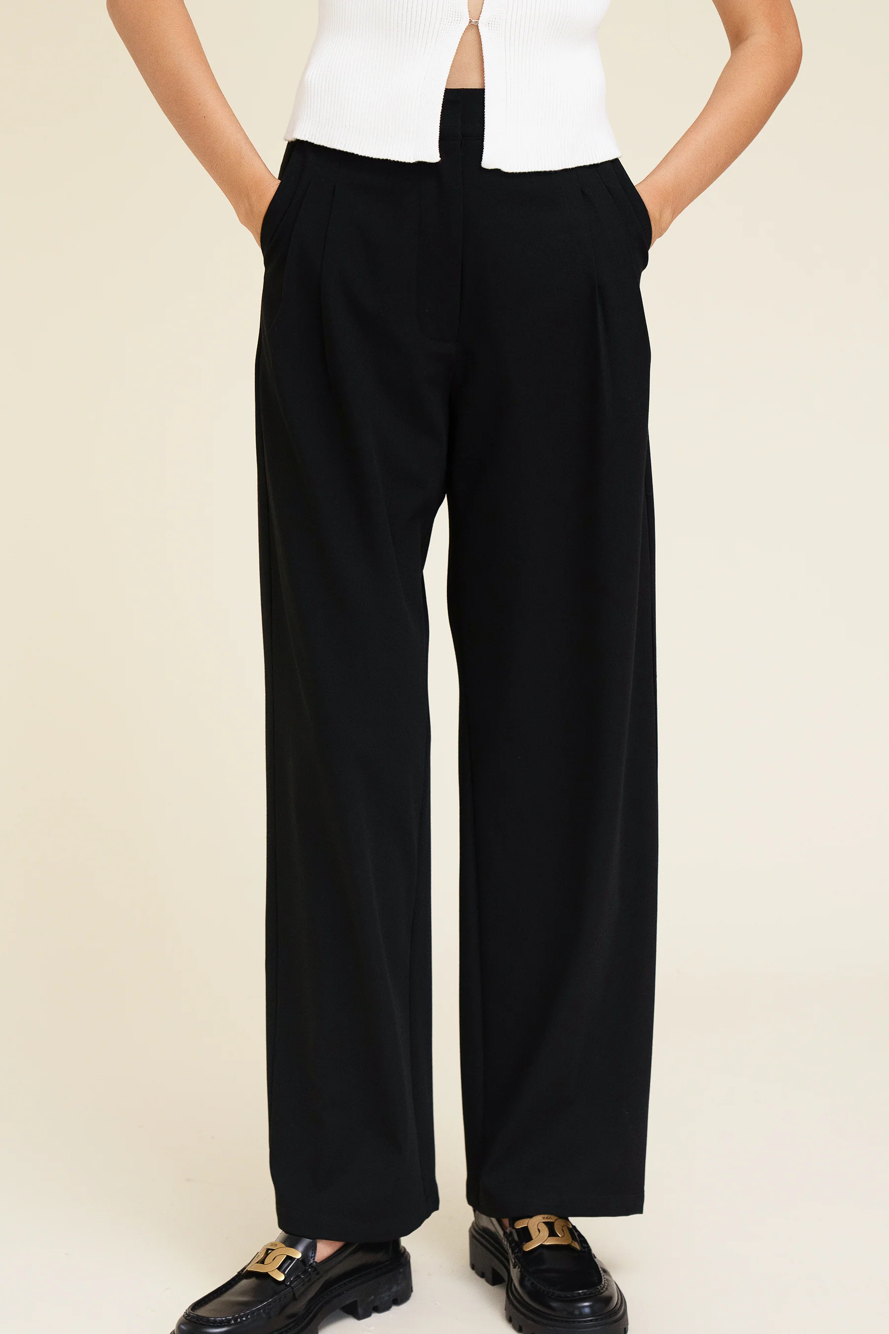 YANA TROUSER - NOIR - Image 5