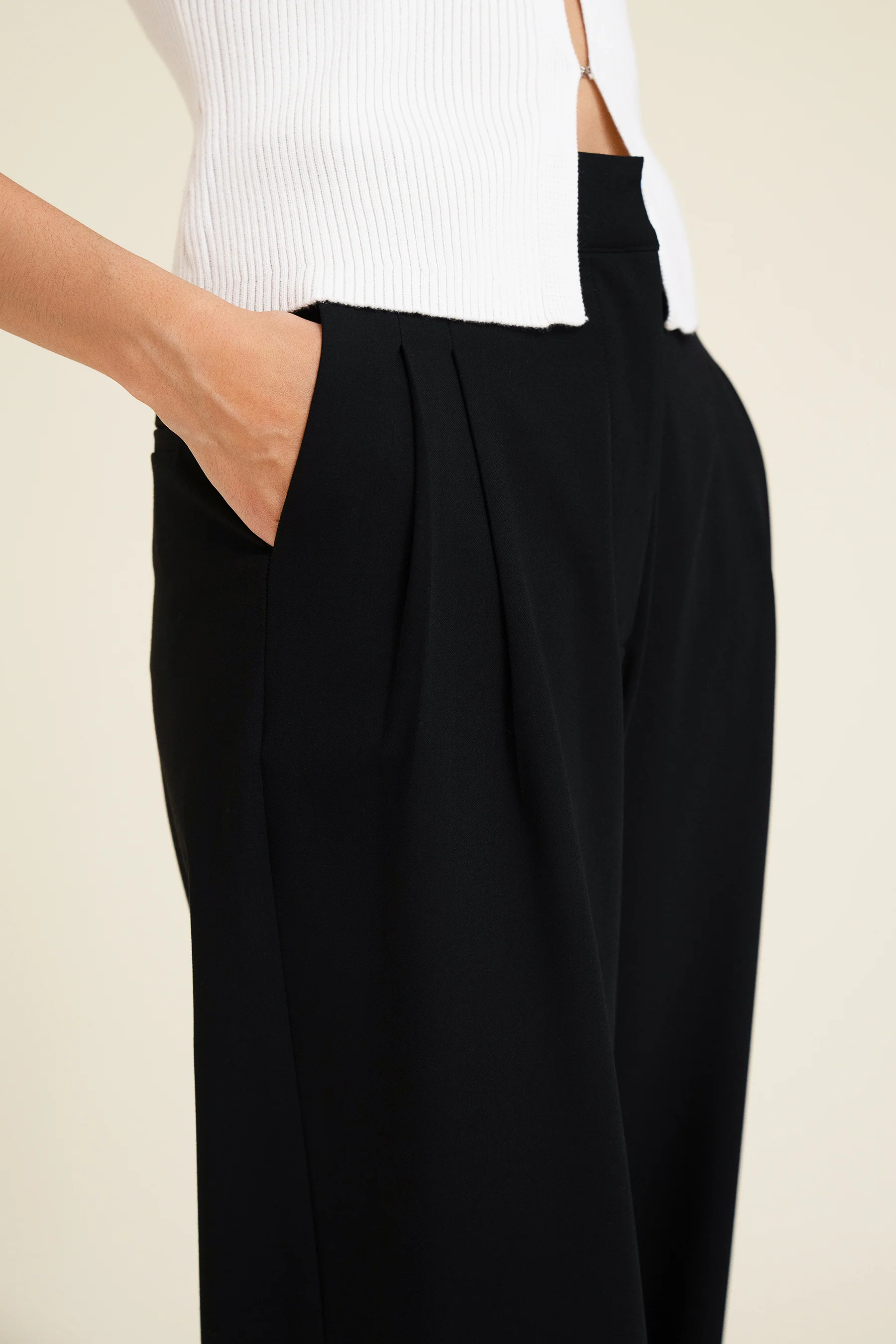 YANA TROUSER - NOIR - Image 7