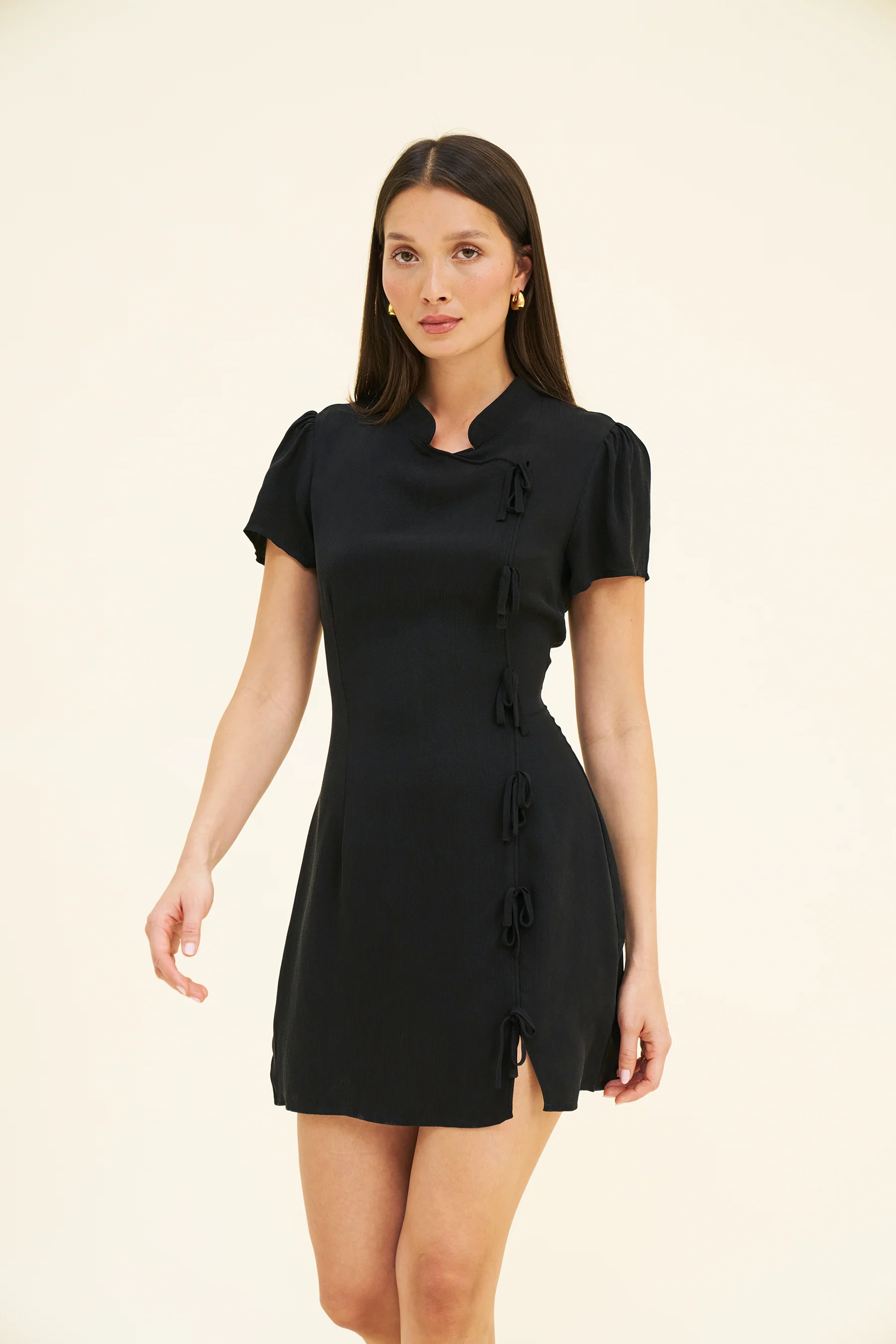 YUA DRESS - NOIR - Image 3
