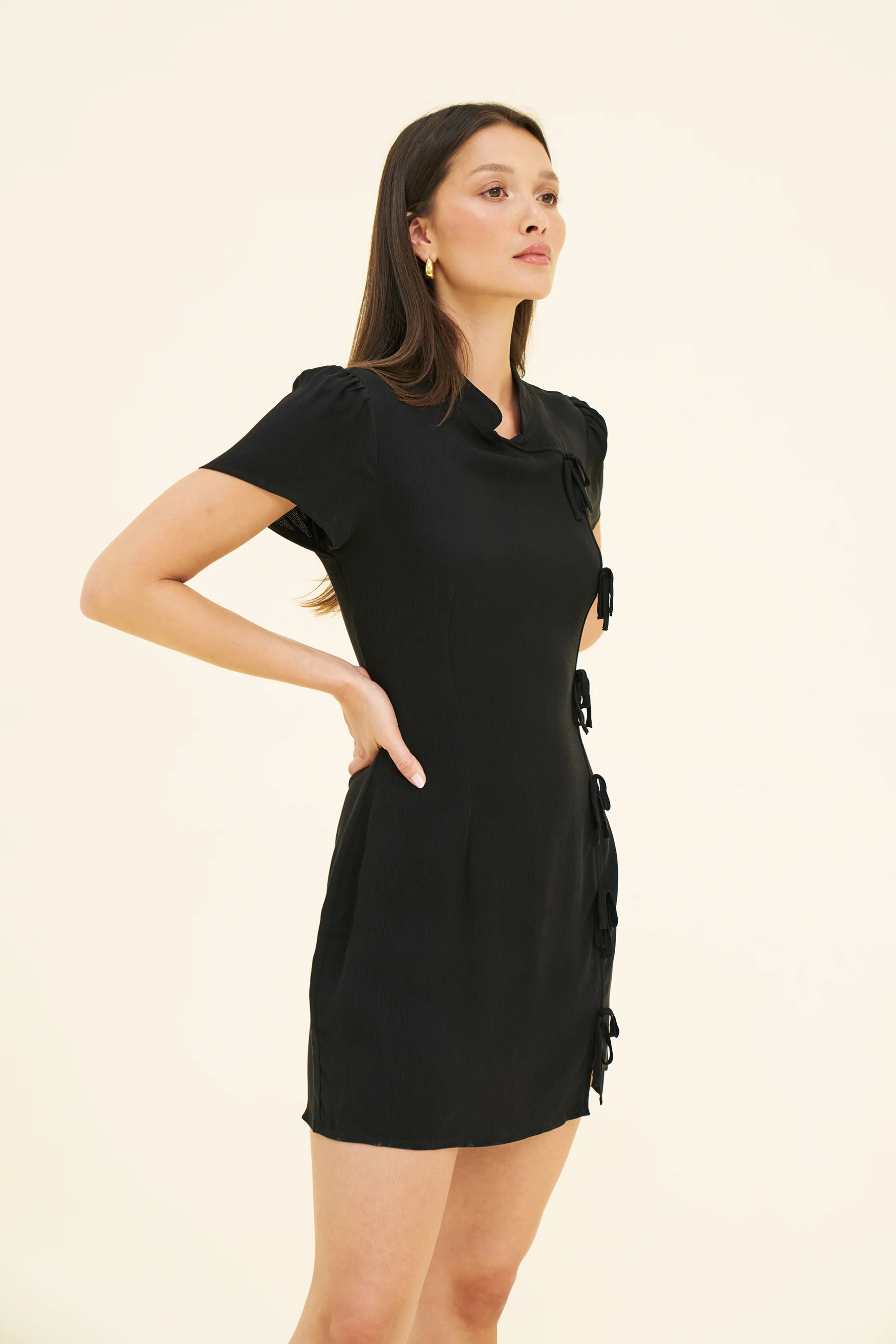 YUA DRESS - NOIR - Image 5